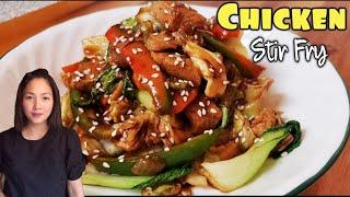 Chicken Stir Fry  and Vegetables Recipe / Quick and Easy Chicken Stir Fry / Dinner in 30 minutes