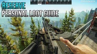 My PERSONAL Reserve Loot Guide - Escape From Tarkov
