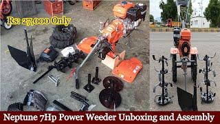 Neptune 7Hp Power Weeder Unboxing and Assembly