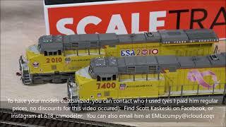 Unboxing & Review: ScaleTrains Boy Scout And Pink Ribbon ES44ACs | jlwii2000