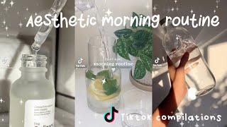 aesthetic morning routine TikTok Compilation - fluffy puffy tok ️ -