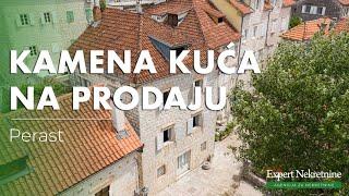 Renovirana kamena kuća u Perastu na prodaju