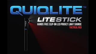 QuiqLite LiteStick Tactical LED Hands Free Clip-On Light