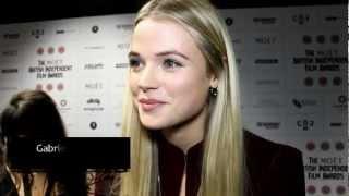 Gabriella Wilde Interview - The British Independent Film Awards 2012