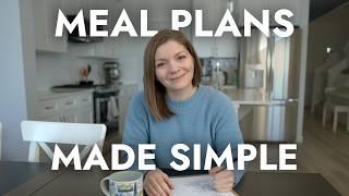 Making a December Meal Plan That Actually Works