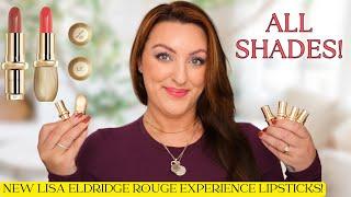 LISA ELDRIDGE ROUGE EXPERIENCE LIPSTICKS | All Shades, Swatches & Comparisons!