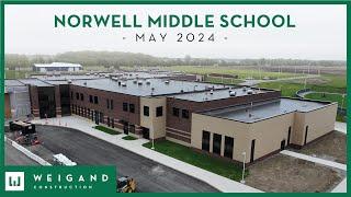 Norwell Middle School - Construction Update (May 2024)