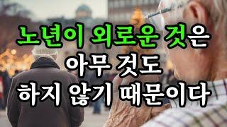 노년이 외로운 것은 아무 것도 하지 않기 때문이다 - 원더풀 인생후반전