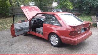 1987 Ford Escort GT walk around