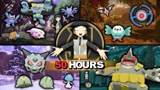 I spent 50 HOURS shiny hunting in Pokemon Legends Arceus