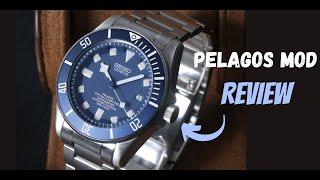 Custom Seiko Pelagos MOD Review #seikomod #watchreviews