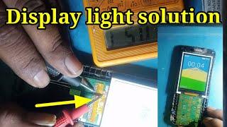 How To Repair Display light !! iTel mobile display light problem @sandipsarkarofficial