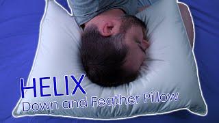 Helix Down and Feather Pillow Review | Soft down comfort? (2020)