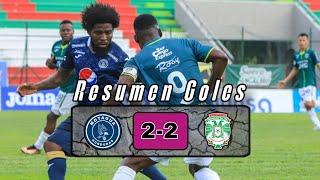 Motagua vs Marathon 2-2 de resumen patido honduras 2025