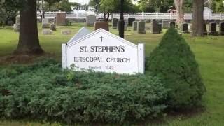 St. Stephens Episcopal Church History and Cemetery Tour