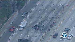 Wrong-way driver killed in crash on 101 Freeway