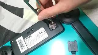 Digital Omron Weigh Scale - How to Change Battery