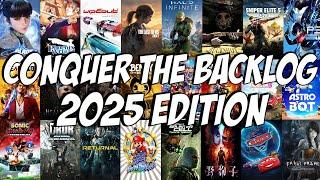 Conquering The Backlog 2025 Edition: How I finished 116 in 2024 With 8 Tips & Tricks!