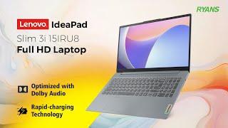 Lenovo IdeaPad Slim 3i 15IRU8 Arctic Grey Laptop I Ryans Computers