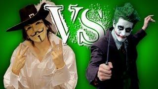 ERB Fanmade - Behind the Scenes - Guy Fawkes vs The Joker