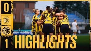 CAMBIAGHI WINS IT   | COMO 0-1 INTER | WOMEN'S 2024/25 HIGHLIGHTS 