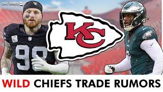 WILD Kansas City Chiefs Trade Rumors On Acquiring Maxx Crosby & Haason Reddick | NFL Trade Deadline