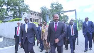 President Ruto meets Ethiopian PM Abiy Ahmed on his first tour of the region