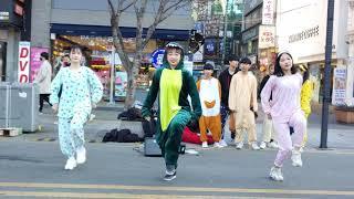 20200223. LOVELY SCHOOLGIRLS. #8. SHINCHON BUSKING.