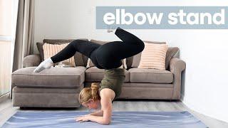 Elbow Stand Tutorial | How To Do A Forearm Stand for Beginners