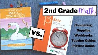 2nd Grade Math Curriculum Comparison | Second Grade Math With Confidence Vs. Math U See Beta