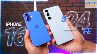 iPhone 16 VS Galaxy S24 FE | ¿Cuál te conviene más?