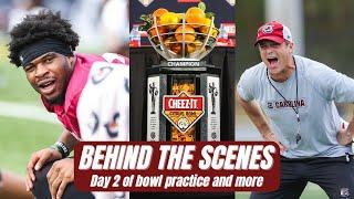 Behind the Scenes: Day 2 of South Carolina's Citrus Bowl practice and more