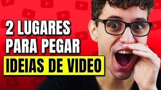 Ideias de Vídeo Para Seu Canal do YouTube - USE AGORA!