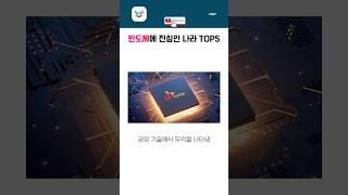 반도체에 진심인 나라 TOP5