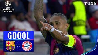 ¡QUÉ GOLAZO! DOBLETE de Raphinha | Barcelona 3-1 Bayern | UEFA Champions League 24/25 | TUDN