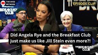 Angela Rye and the Breakfast Club try to bully/shame Dr. Jill Stein & Butch Ware!