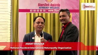 Anant Birader - starstell Astrology and Wellness Award