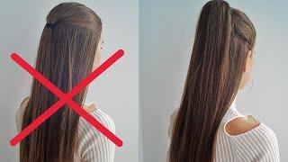 HOW TO: HALF-UP VOLUMINOUS PONYTAIL.STEP BY STEP