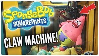 Winning on The SpongeBob CLAW MACHINE!! 13 Wins | Arcade Games