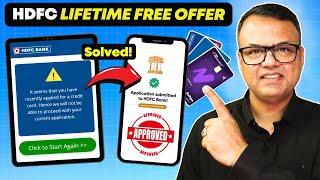 How to Apply HDFC Life Time Free Credit Cards | HDFC Swiggy, Tata Neu Plus, Tata Infinity, Freedom