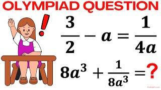 Olympiad Question | Beautiful Algebra Problem | Math Olympiad Preparation