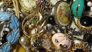 Let's Open A Vintage Mystery Jewelry Grab Bag