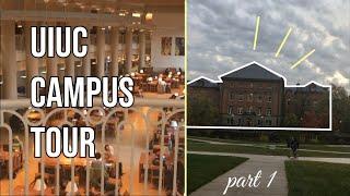 UIUC Campus Tour | Part 1: University of Illinois at Urbana-Champaign North Part of Campus