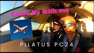 Come fly with me. PC-24 Pilatus Jet