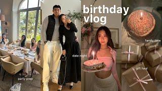 best birthday week  gift unboxing, romantic date, flower deliveries, friends & family celebrations