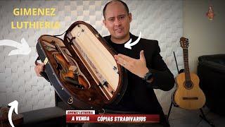 VENDIDOS - Apresentação Cópia Stradivarius #gimenezluthieria. COMPLETO.