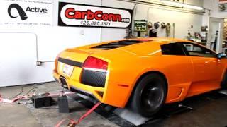 Lamborghini Murcielago Lp640 topspeed dyno run! BRUTAL