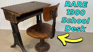 I Restored This Rare Toddler's Desk | Furniture Restoration