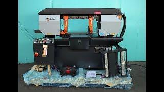 Cosen 13" Semi-Automatic Hydraulic Miter Cutting Band Saw, SH-500M