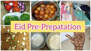 EID UL FITR PRE PREPARATION VLOG RAMADAN 2019 ~ HOW TO MAKE MILK BURFI & GULAB JAMUN RECIPE IN TAMIL